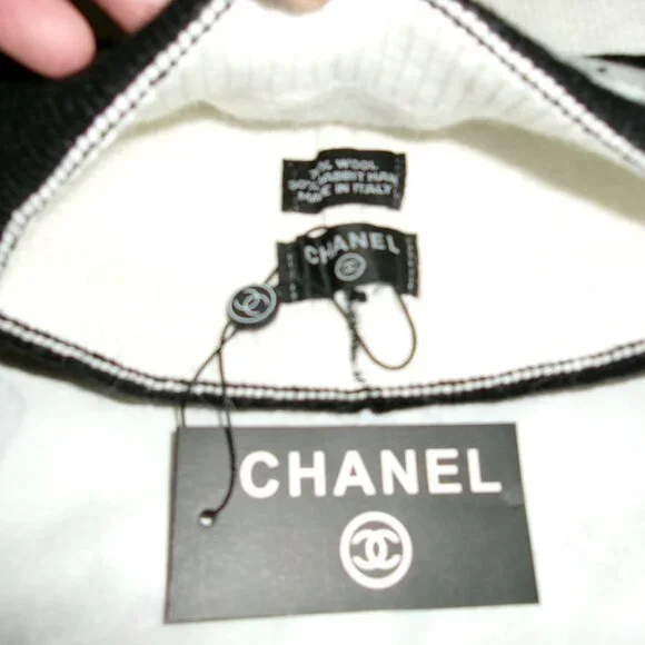 Chanel Camellia Flower Beanie Hat - Picture 2 of 3